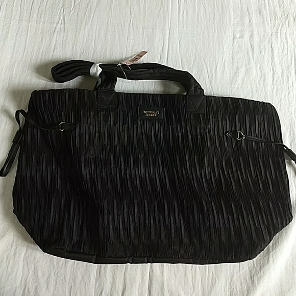 Victoria's Secret Handbags - Victoria's Secret Large Black 2017 Limited Tote